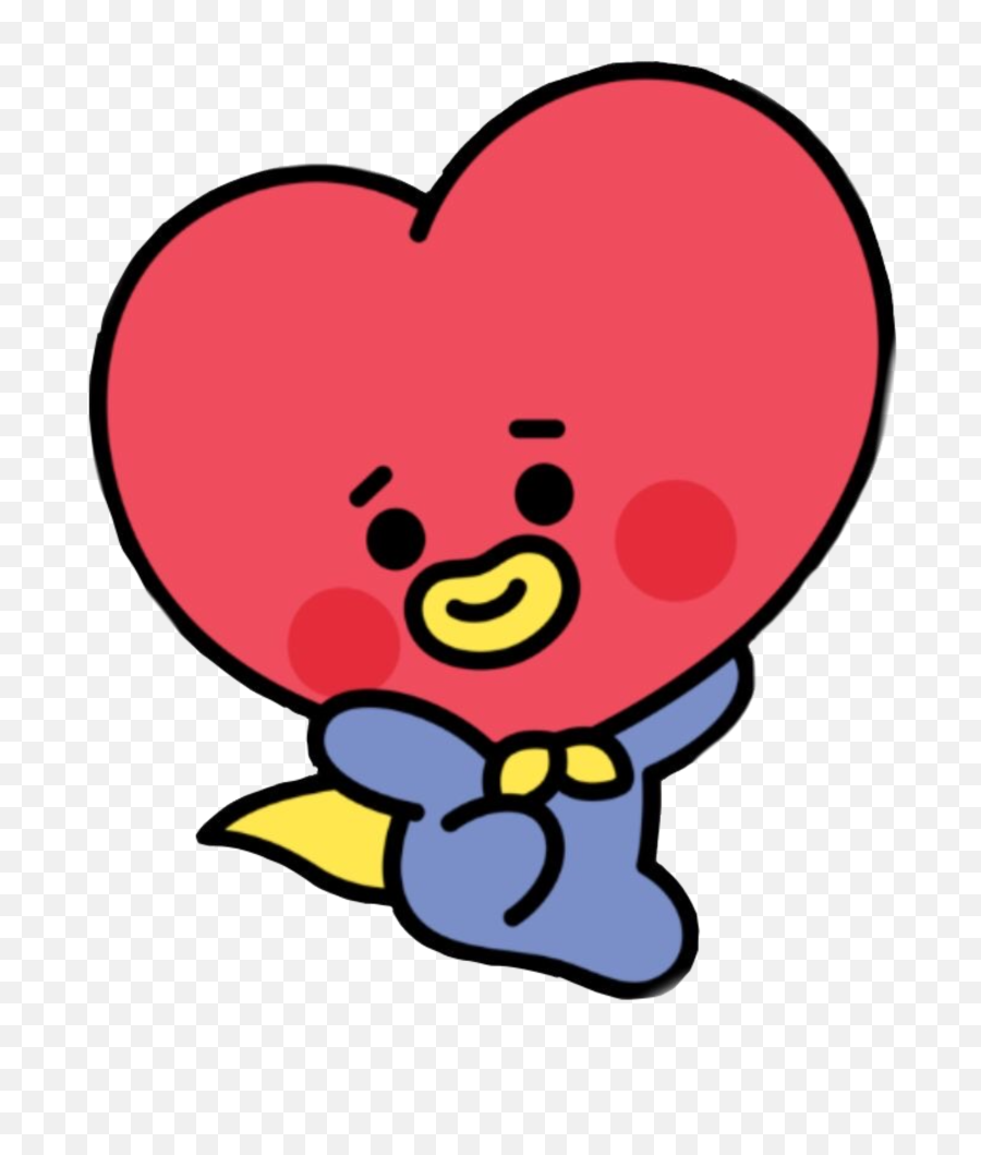 Baby Tata Bt21 Bts Taehyung Sticker Sticker By Jk - Bt21 Para Dibujar Emoji,Bt21 Emoji