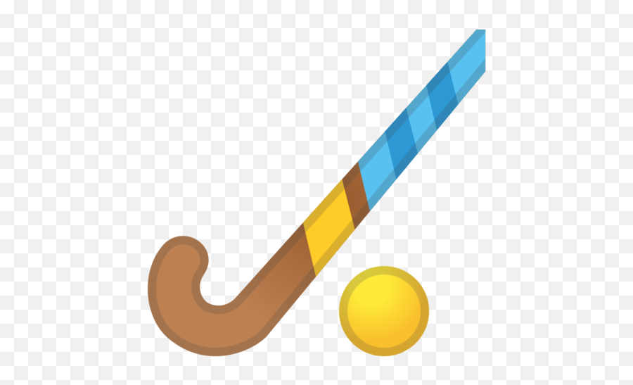 Field Hockey Emoji - Field Hockey Stick Clipart,Sports Team Emoji