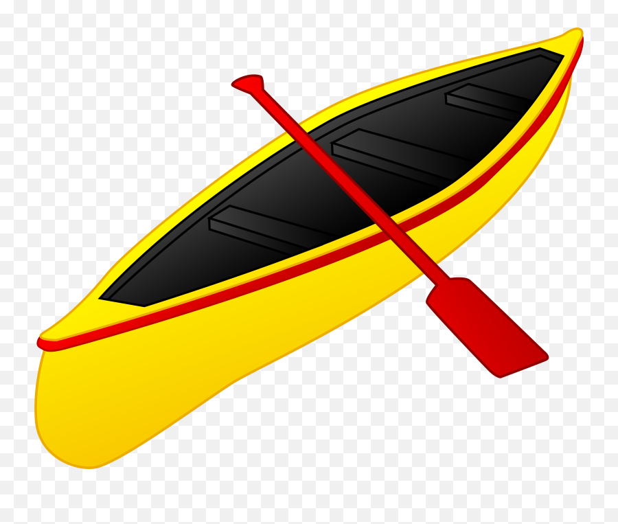 Canoe Clipart Png - Kayak Clipart Emoji,Paddle Emoji