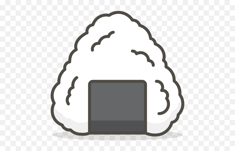 Onigiri - Rice Ball Icon Emoji,Onigiri Emoji