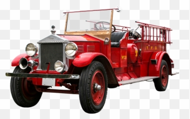Vehicle Traffic Fire Fire Truck - Vintage Fire Truck Transparent Background Emoji,Firetruck Emoji