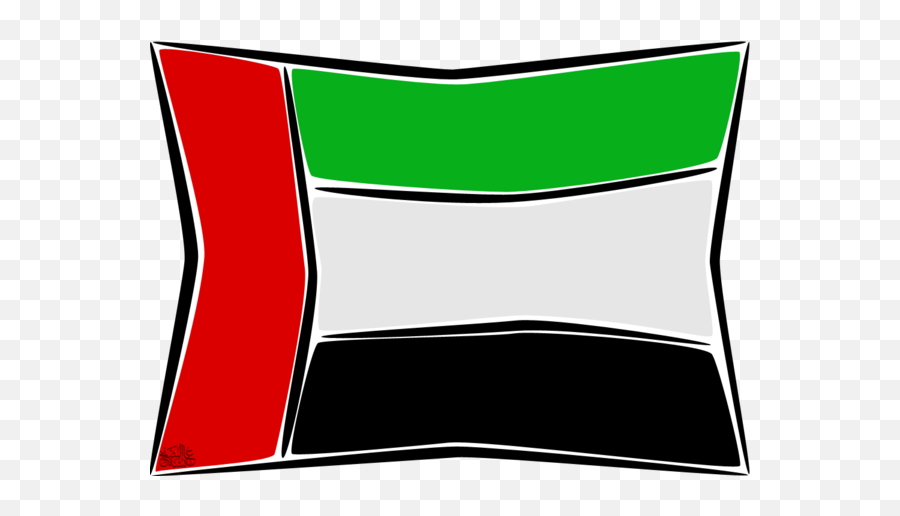 Flag Cartoon Clipart Emoji,Dubai Flag Emoji