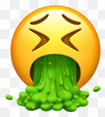 Apple Is Getting A Vomit Face Emoji To Make All Your - Vomit Emoji,Emoji