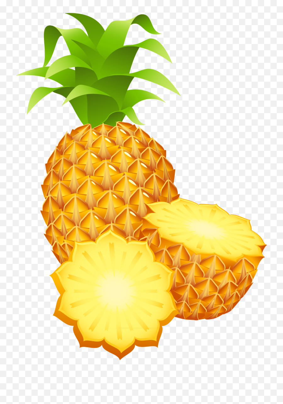 Free Pineapple Transparent Background - Pineapple Clipart Png Emoji,Pineapple Emoticon
