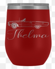 Thelma Louise Best Friends 12 Oz Wine - Tumbler Emoji