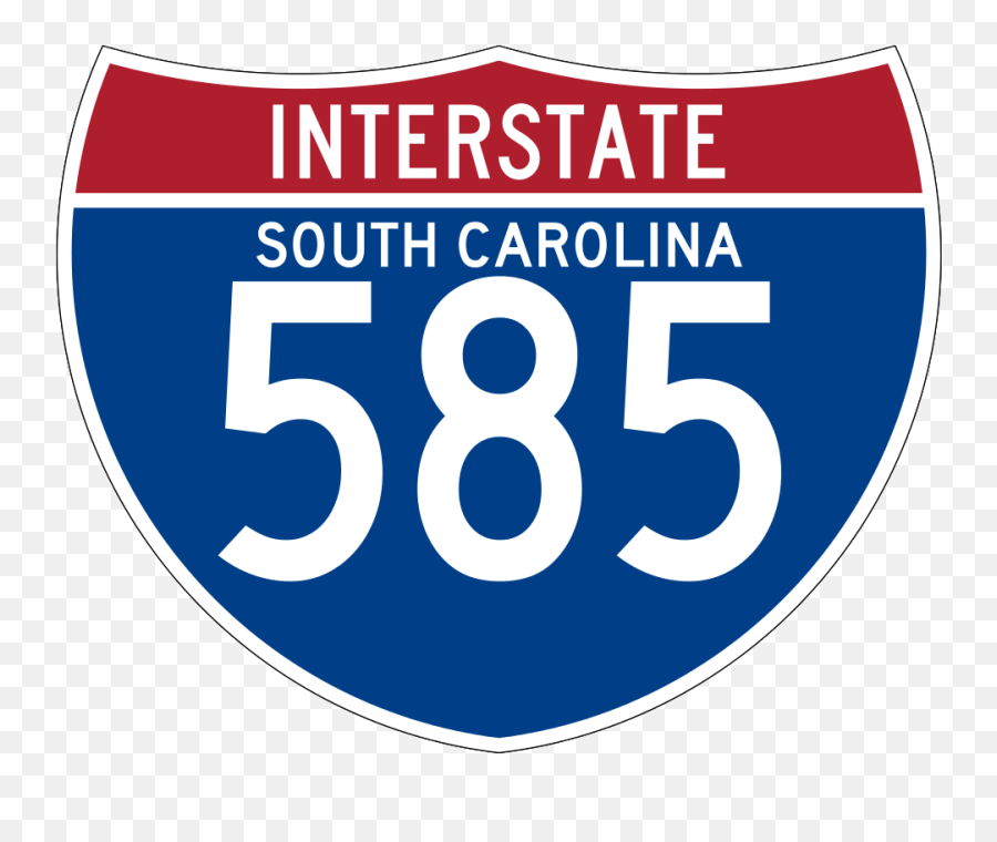 I - Interstate 580 Emoji,South Carolina Emoji
