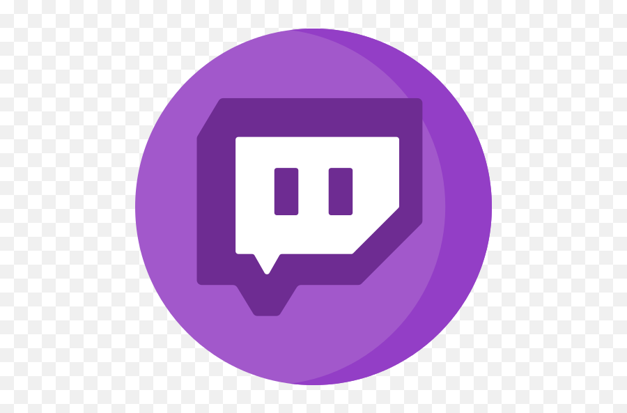 Twitch Icon Png At Getdrawings - Transparent Twitch Logo Circle Emoji,Twitch Logo Emoji