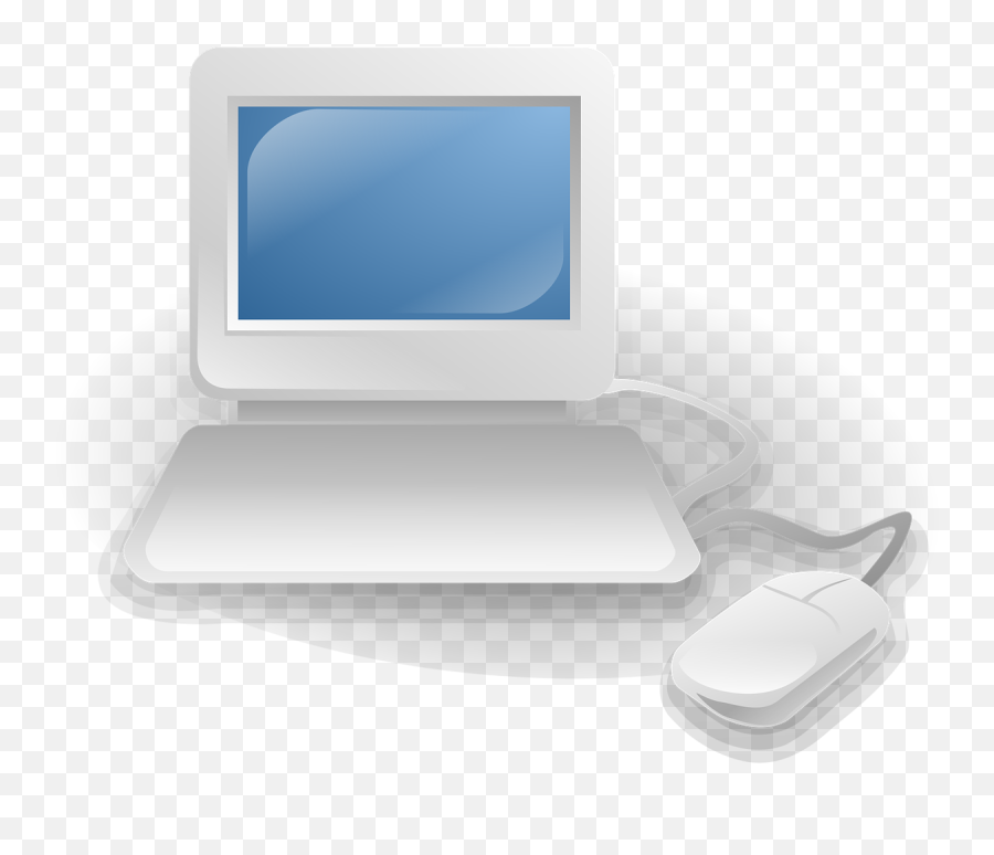 Computer Keyboard Mouse Screen Notebook Pc - Computer Clip Art Emoji,Windows Emoji Keyboard