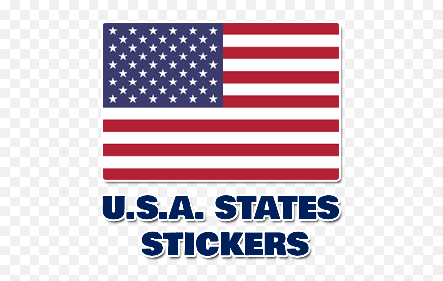 America Usa Whatsapp Stickers - Flag Of The United States Emoji,State Flag Emojis