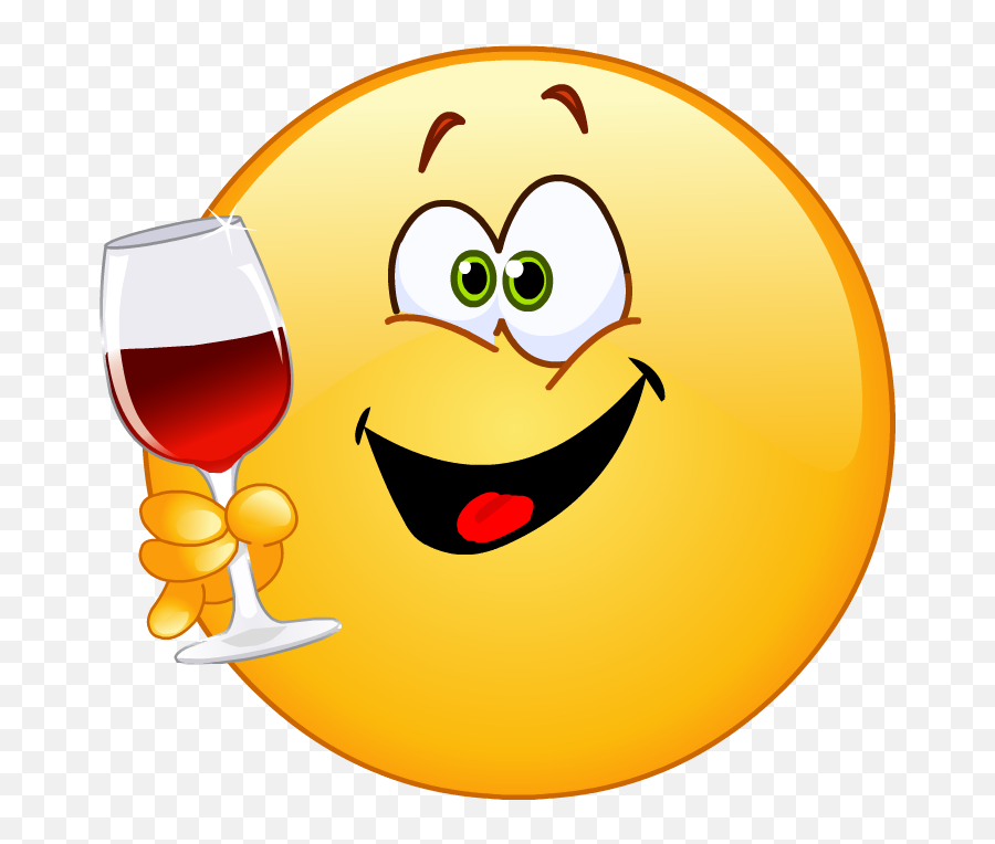 Pin - Png Smiley Emoji Red Wine,Wine Emoji