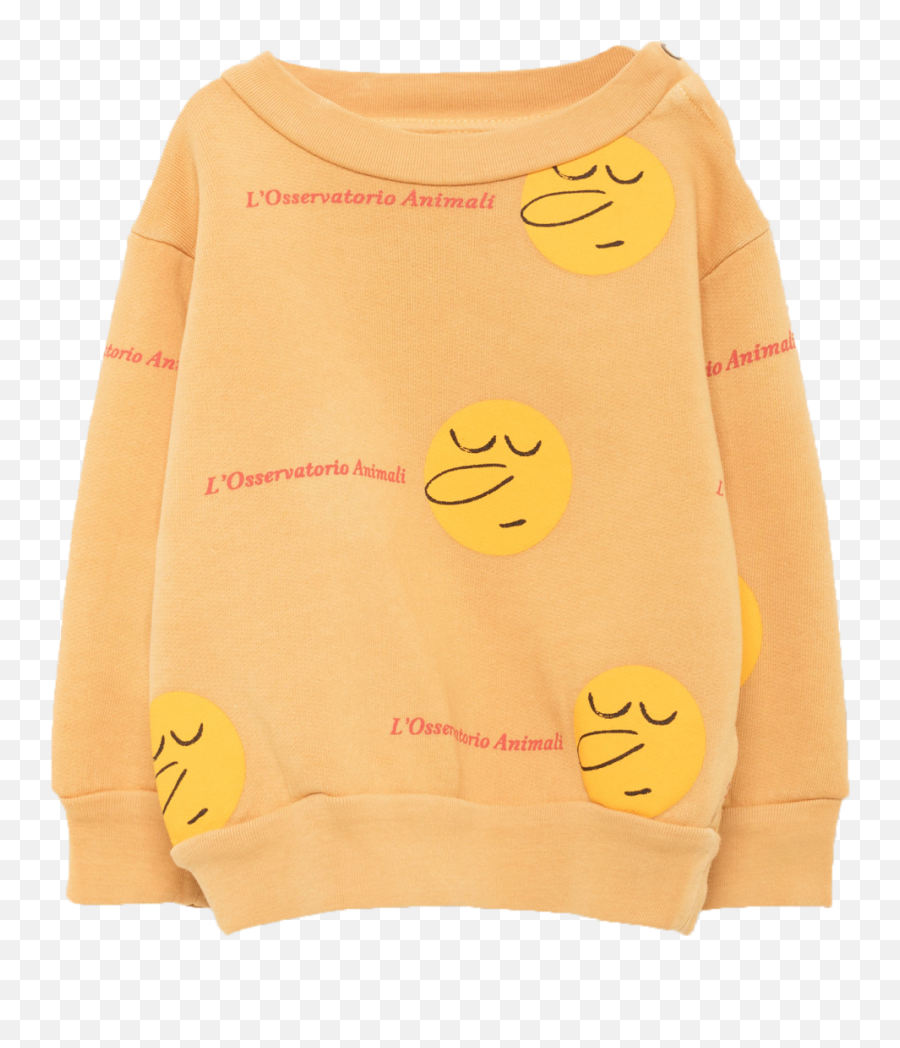 The Animals Observatory Bear Babies Sweatshirt Faces - Sweater Emoji,Bear Emoticon