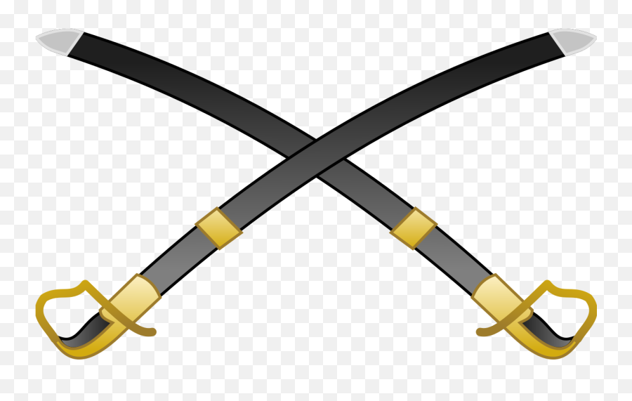 Crossed Sabres - Military Symbol Emoji,Crossed Swords Emoji