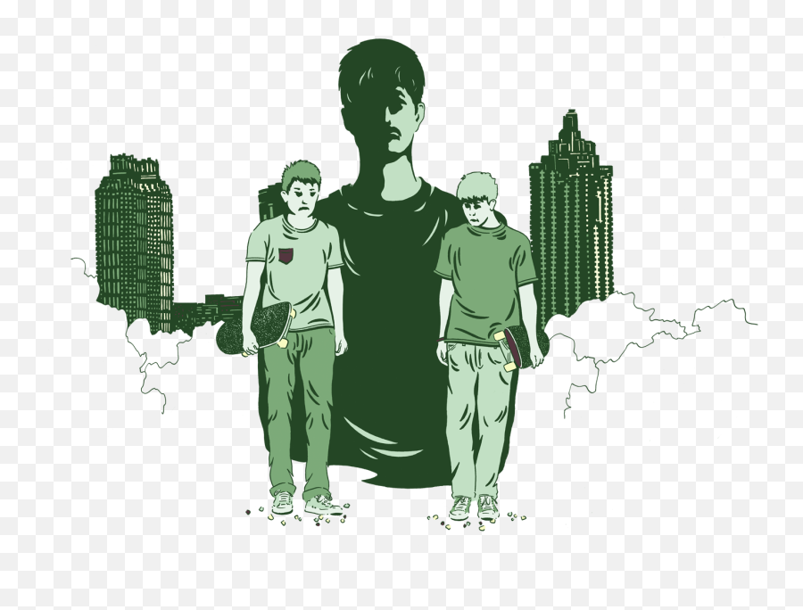 How A Sexual Predator Infiltrated Atlantau0027s Skate Scene - Illustration Emoji,Emoji Rock And A Hard Place