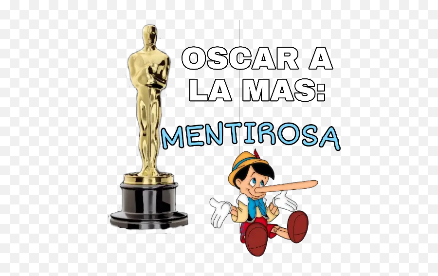 Premios Oscars Ii Stickers For Whatsapp - Academy Award Looks Like Emoji,Oscar Emoji