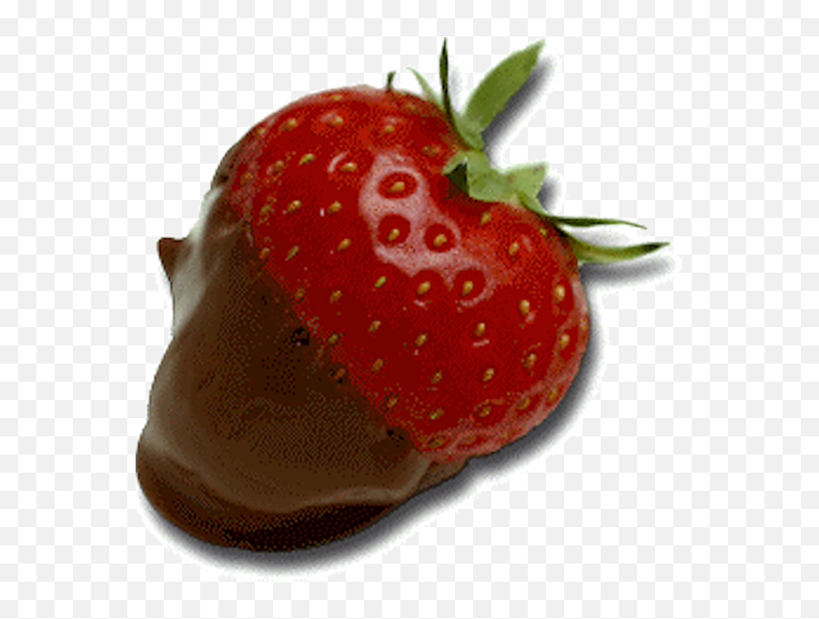 Chocolate Covered Strawberry - Chocolate Covered Strawberry Transparent Emoji,Strawberry Emoji