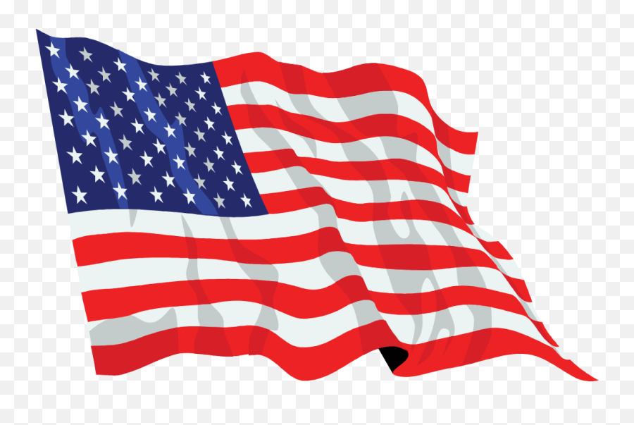 United States Flag Waving Icon - Transparent Usa Flag Png Emoji,Bisexual Flag Emoji