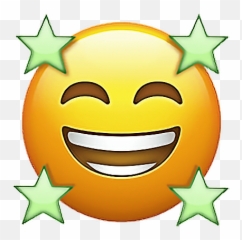 Emoji EmojiSticker Stickers Happy Smiley Stars -