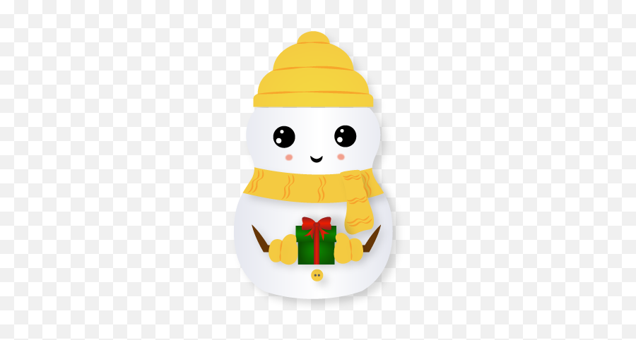 Little Snowman - Cartoon Emoji,Snowman Emoji Transparent