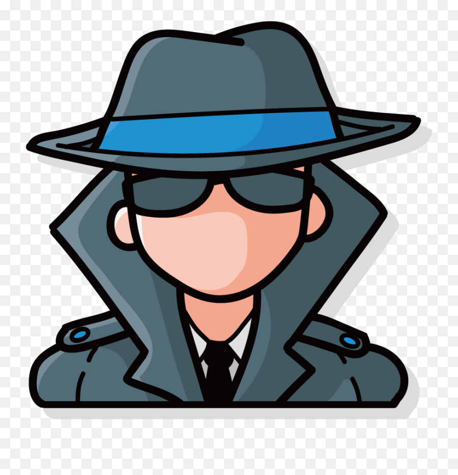Download Application Sunglasses Package Spy Euclidean Vector - Spy Cartoon Emoji,Spy Emoticon