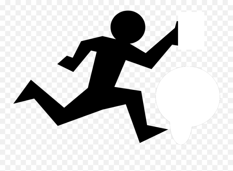 Running Man Png Svg Clip Art For Web - Download Clip Art Stress And Well Being At Work Emoji,Running Man Emoji