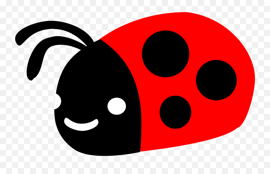 Smiling Ladybug Clipart - Cute Ladybug Png Emoji,Ladybug Emoji