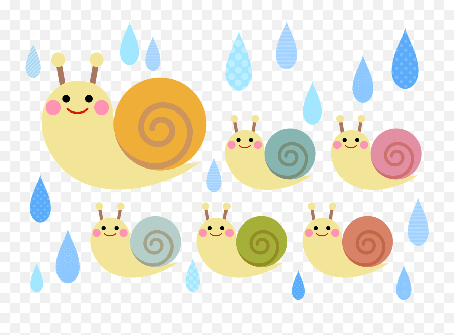 Snails Animal Rain Clipart Free Download Transparent Png - 6 Emoji,Slug Emoji