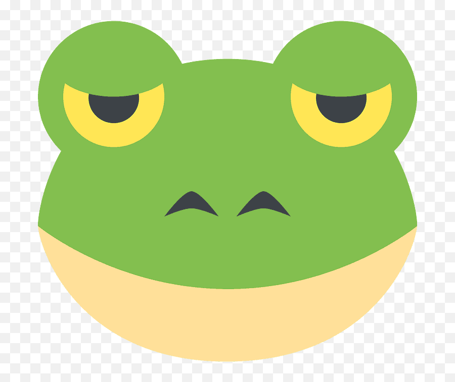 Frog Emoji Clipart - Frog Emoji,Frog Emoji Png
