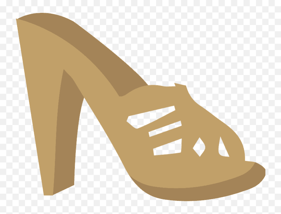 Womans Sandal Emoji Clipart - For Women,Sandal Emoji
