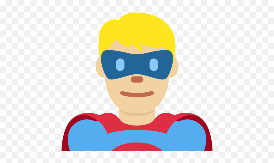 Man Superhero Emoji With Medium - Superhero Whatsapp Emojis,Cool Emoji Art