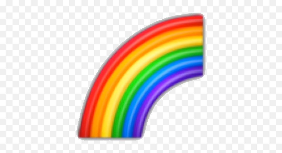 Rainbow Colors Red Sticker By U208a U208a - Rainbow Emoji Jpg,Emoji Bell Line