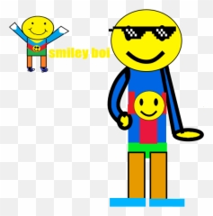 Somerandomwizard On Game Jolt Here Is My Fan Art Of Smiley - Happy Emoji,Fan Emoticon