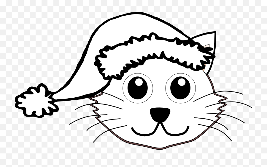 Cute Chihuahua Drawing - Cat With A Hat Clipart Black And White Emoji,Chihuahua Emoji