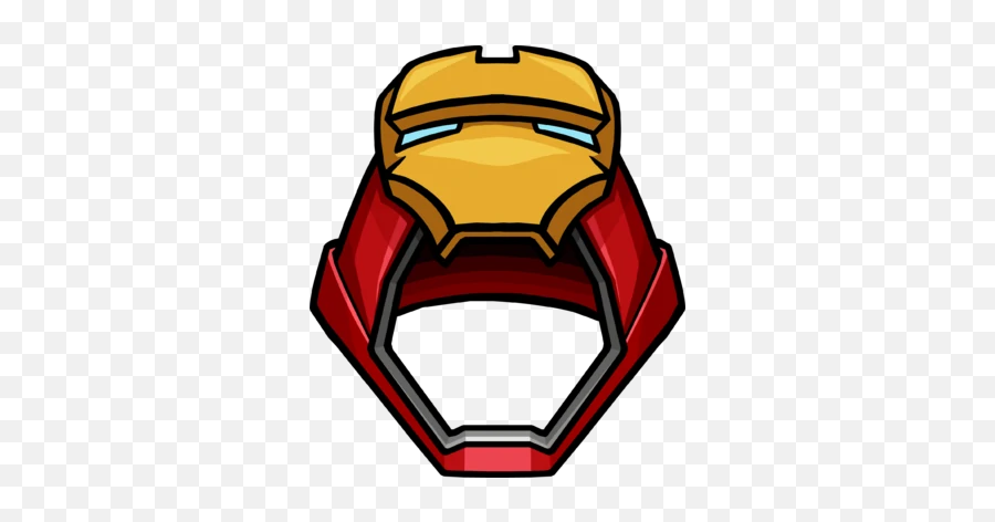 Iron Man Cowl - Png Emoji,Iron Man Emoji