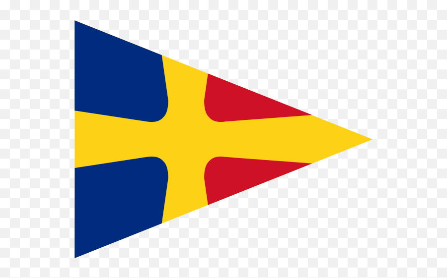 Flag Of Romanian Seniority Pennant - Flag Emoji,Romanian Flag Emoji
