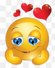 Tagged - Emoji Liebe,Thinking Emoticon