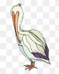 Clipart - Pelican Cartoon Realistic Emoji,Pelican Emoji