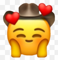 Freetoedit Wholesome Cowboy Love - Emoji Twitter Meme