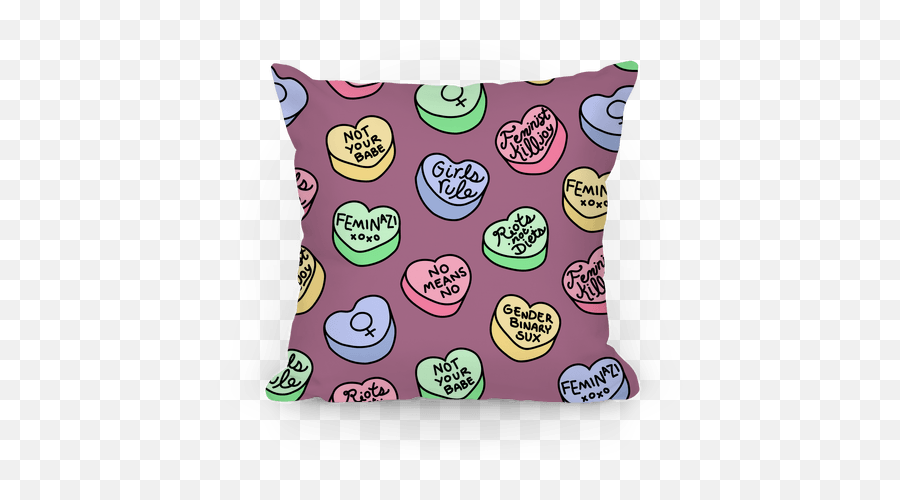 Conversation Hearts Pillows - Cushion Emoji,Ice Cream Emoji Pillow