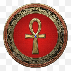 Ancient Egyptian Ankh - Chinese Year Of The Rat Art Emoji