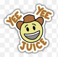 Yee Yee Juice Sticker - Tik Tok Meme Stickers Emoji,Moose Emoticon