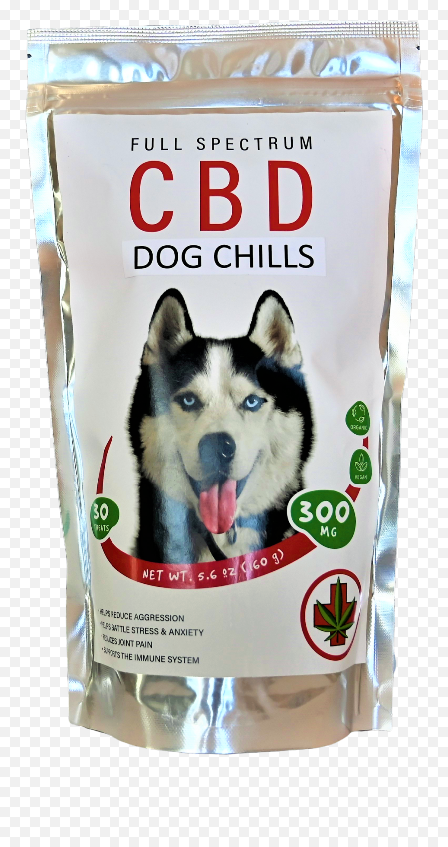 300 Mg Full Spectrum Premium Cbd Dog - Alaskan Malamute Emoji,Dog Treat Emoji