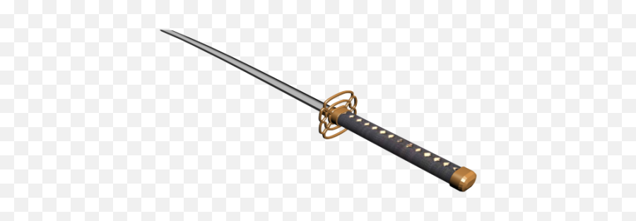 Katana Png - Minecraft Katana 3d Model Emoji,Samurai Sword Emoji