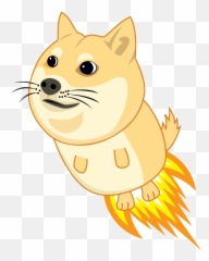 Gen0 - Doge On A Rocket Emoji,Sob Emoji