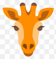 Giraffe Icon - Giraffe Head Clipart Emoji,Giraffe Emoji