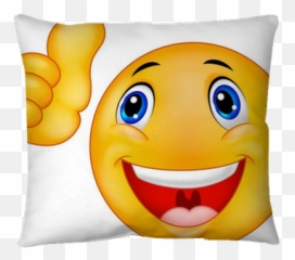Happy Smiley Emoticon Face Pillow Cover - Tommeltot Emoji