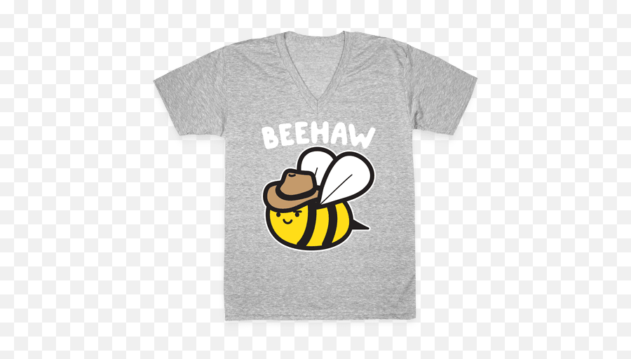 Cowboy V - Neck Tee Shirts Lookhuman Funny Running Quotes Tshirts Emoji,Redneck Emoji