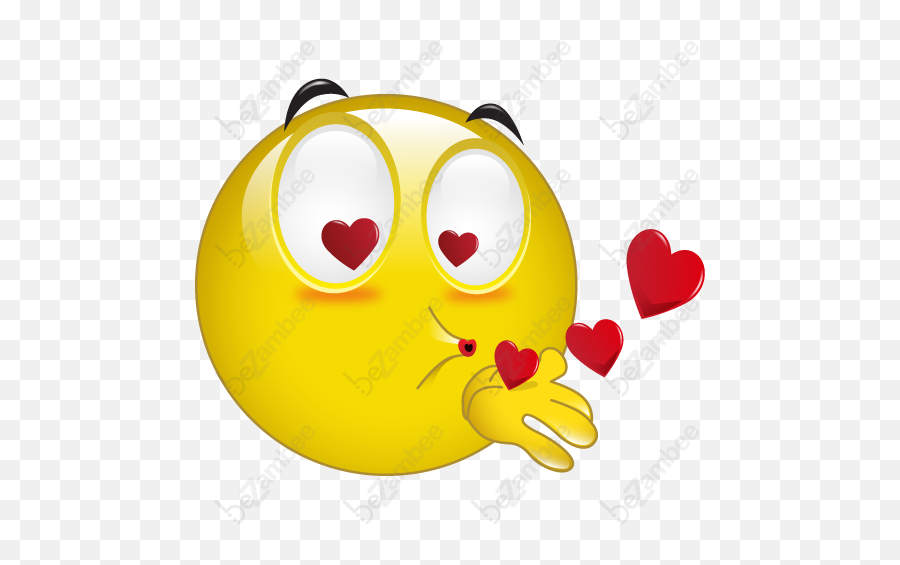 Emoji Kiss Clipart - Kiss Smiley Animation,Kiss Emoji