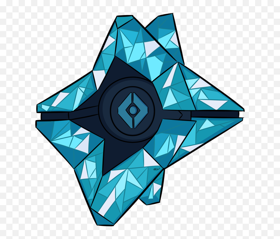 Download Hd Destiny Ghost Png - Triangle Transparent Png Portable Network Graphics Emoji,Destiny Emoji