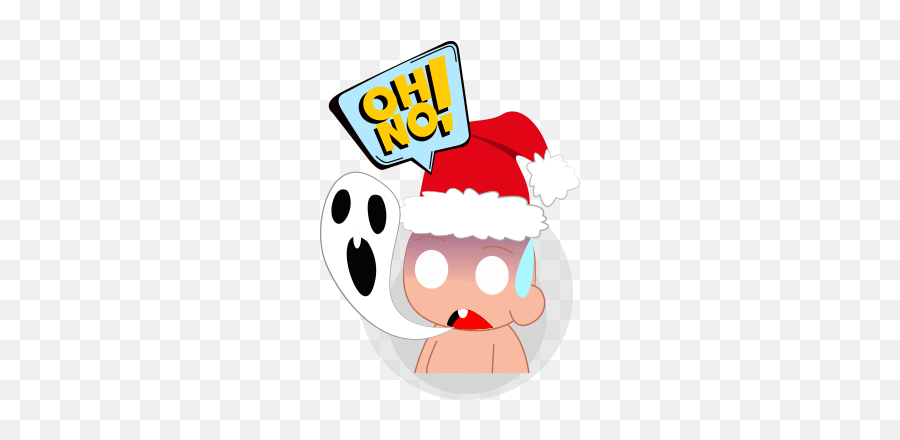 Baby Emoji Mery Christmas By Kien Bui Van - Cartoon,Hawaiian Emoji App