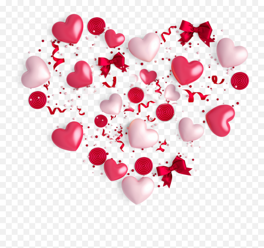 Stickers Loveheart Balloon Valentinesday Valentine Hea - Day Emoji,Valentine Emoji Art